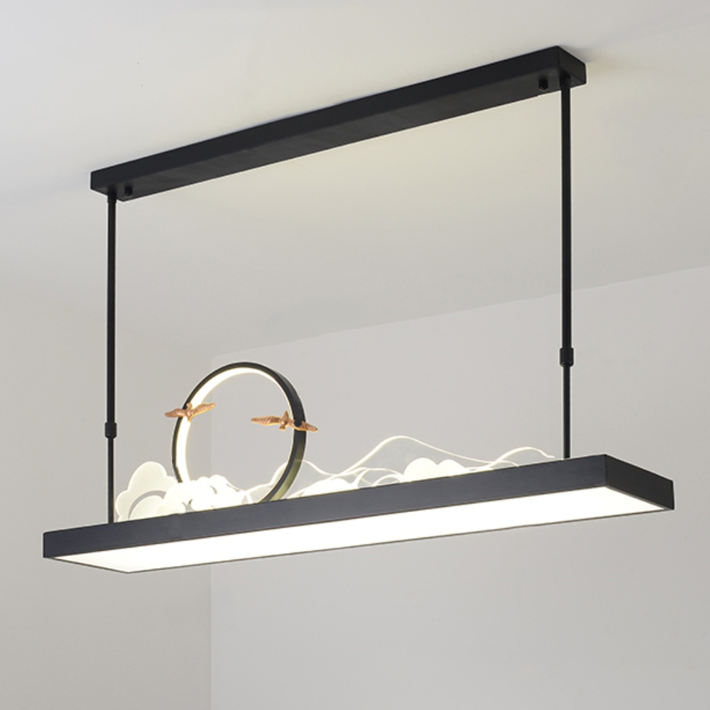 創(chuàng)意長(zhǎng)方吊燈